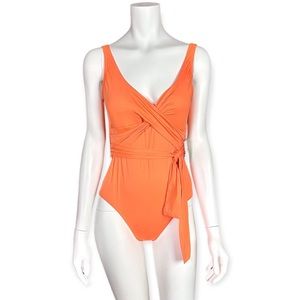 Tommy Bahama Surplice Wrap & Tie One Piece